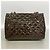 Chanel Schultertasche aus violettem Lackleder - Ansicht 12