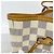 Borsa Tote Louis Vuitton Damier Azur Neverfull MM - vista 7