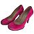 Jonak Wildleder Pumps Fuchsia Rosa - Größe 37