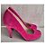 Jonak Wildleder Pumps Fuchsia Rosa - Größe 37 - Ansicht 5