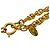 Pendente a medaglione rotondo vintage Chanel in metallo - vista 5