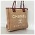 Borsa Tote in tela con catena Chanel Deauville - vista 2