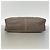 Borsa a tracolla Chanel in pelle marrone - vista 3