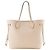 LOUIS VUITTON - Louis Vuitton Neverfull MM Shopper aus beigem Empreinte-Leder