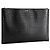 Autre Marque SAINT LAURENT - Pochette Saint Laurent in pelle goffrata coccodrillo nero - vista 2