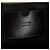 BALMAIN - Cabas 1945 Soft Balmain Tasche aus schwarzem knittrigem Leder - Ansicht 6