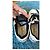 Sneakers Chanel in pelle bianca e nera - vista 2