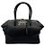 Autre Marque Borsa Satchel Brera in pelle nera con doppia zip VBH