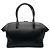 Autre Marque Borsa Satchel Brera in pelle nera con doppia zip VBH - vista 3