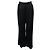 Givenchy Black Wide Leg Tailored Wool Trousers