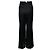 Givenchy Black Wide Leg Tailored Wool Trousers - view 3