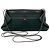 Akris Mini Borsa a Tracolla in Crine / Pelle Teal