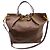 Etro Burgundy Paisley Large Bucket Bag