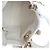 Christian Dior White Lambskin Cannage Mini Lady Dior - vista 5