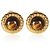 Gabrielle Chanel Gold-Plated Vintage 1990s Gripoix Ohrringe