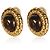 Gabrielle Chanel Gold-Plated Vintage 1990s Gripoix Ohrringe - Ansicht 3