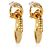 Gabrielle Orecchini Chanel CC placcati oro 2004 - vista 4