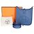 Hermès Bleu Tie Clemence Mini Evelyne TPM 16 PHW - vue 5