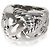 Anillo trenzado de plata esterlina David Yurman