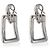 Pendientes Tiffany & Co. de plata de ley 2002 con eslabones rectangulares - vista 2