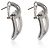 Pendientes Tiffany & Co. de plata de ley 2002 con eslabones rectangulares - vista 4