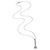 Pendente a Goccia Circlet in Platino e Diamanti Tiffany & Co. - vista 3