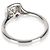 Anello di fidanzamento Tiffany & Co. Soleste in diamante Cushion Modified 0.36 ct - vista 4