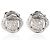 Pendientes Infinity de plata esterlina y diamantes David Yurman