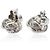 Pendientes Infinity de plata esterlina y diamantes David Yurman - vista 2