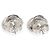 Pendientes Infinity de plata esterlina y diamantes David Yurman - vista 4