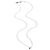 Pendente Tiffany & Co. Elsa Peretti Diamond By The Yard in argento sterling e diamante - vista 3