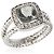 David Yurman Petite Albion Ring aus Sterlingsilber, Prasiolith und Diamanten - Ansicht 2