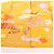 Hermès Carré 90 "Tea for Two" Lenço de seda em Orange - vista 5