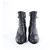 Kelly Hermès Saint Germain Leather Ankle Boots in Black, size 36 - view 2