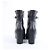 Kelly Hermès Saint Germain Leather Ankle Boots in Black, size 36 - view 7