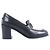 Mocassini Hermès Dauphin 70 Leather 38 Ladies' in Black Constance 231041Z