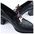 Mocassini Hermès Dauphin 70 Leather 38 Ladies' in Black Constance 231041Z - vista 13