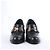 Mocassini Hermès Dauphin 70 Leather 38 Ladies' in Black Constance 231041Z - vista 2