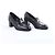 Mocassini Hermès Dauphin 70 Leather 38 Ladies' in Black Constance 231041Z - vista 4