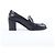 Mocassini Hermès Dauphin 70 Leather 38 Ladies' in Black Constance 231041Z - vista 5