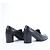 Mocassini Hermès Dauphin 70 Leather 38 Ladies' in Black Constance 231041Z - vista 7