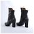 Hermès Juez Black Leather Ankle Boots EU 38 - view 9