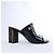 Mules Louis Vuitton Silhouette in vernice Nero BR1211, Taglia EU 37 - vista 2