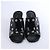 Mules Louis Vuitton Silhouette in vernice Nero BR1211, Taglia EU 37 - vista 4