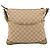 Sac messager Gucci Zip GG Canvas avec cuir perforé Medium