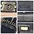 CHANEL Boy Medium Flap in lambskin matelassé nero - vista 9