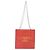 Chanel Vintage Holographische Kette Vinyl Klein - Ansicht 2