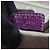 Borsa a Mano Christian Dior Malice in Pelle Verniciata Viola - vista 19