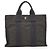 Hermès Herline Tote PM Grau Stoff - Ansicht 2