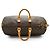 Louis Vuitton Keepall 45 Monogram Marrone Pelle - vista 10